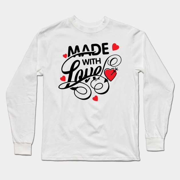 made with love Long Sleeve T-Shirt by evolet store